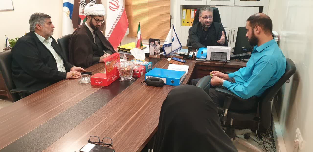 بازدید و ارزیابی از شورای امر به معروف و نهی از منکر سازمان آب و برق استان خوزستان 