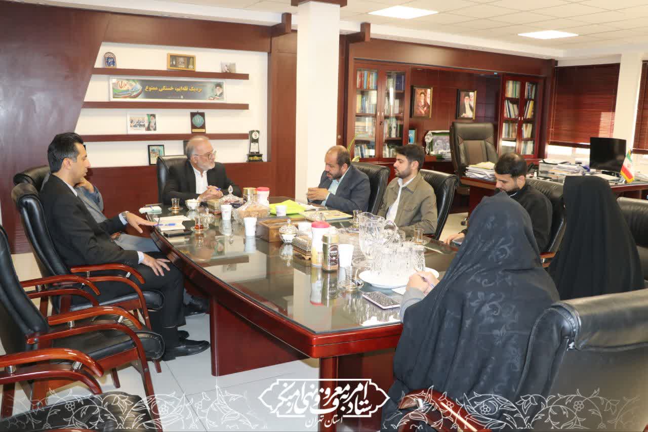 ابلاغ احکام اعضای شورای امربه‌معروف اداره کل نوسازی، توسعه و تجهیز مدارس استان تهران