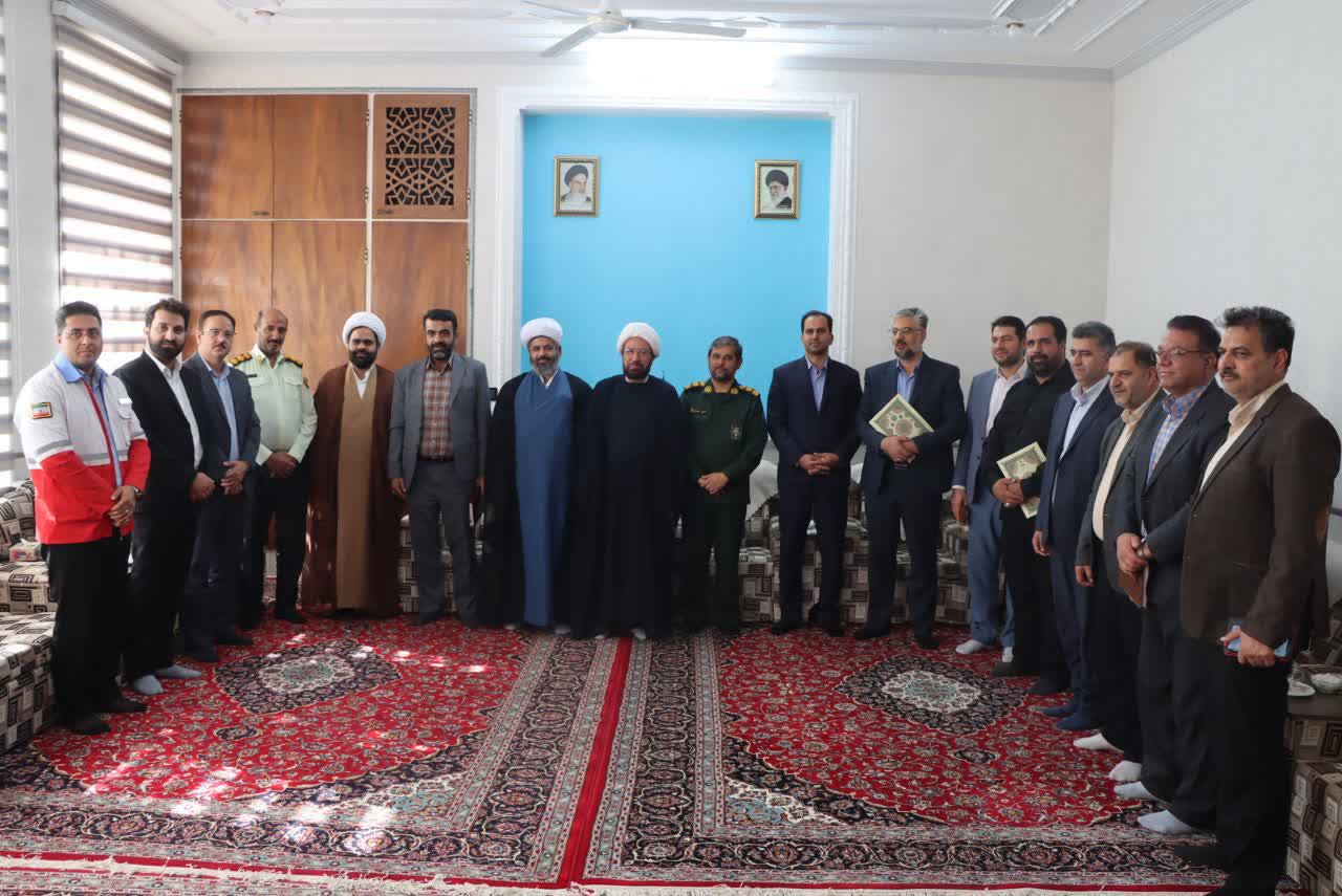 جلسه اعضای ماده ۲۰ و مراسم تودیع و معارفه دبیر ستاد امربه‌معروف و نهی از منکر شهرستان اشکذر برگزار شد