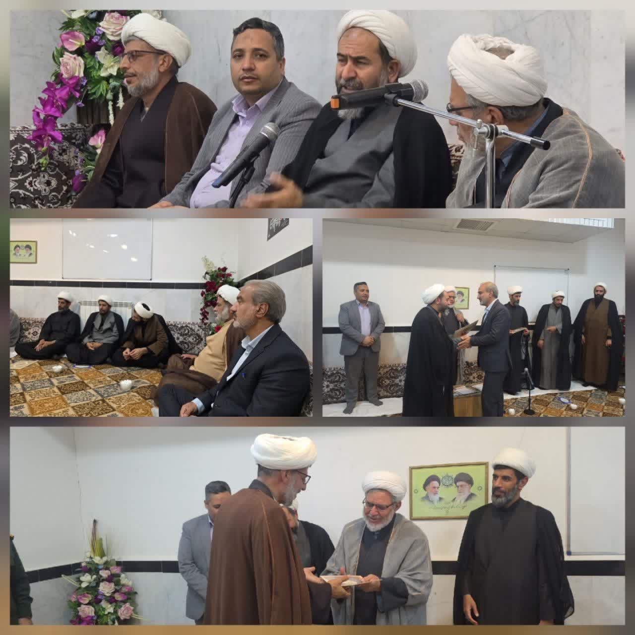 جلسه تکریم و معارفه دبیر ستاد امربه معروف شهرستان قاینات 