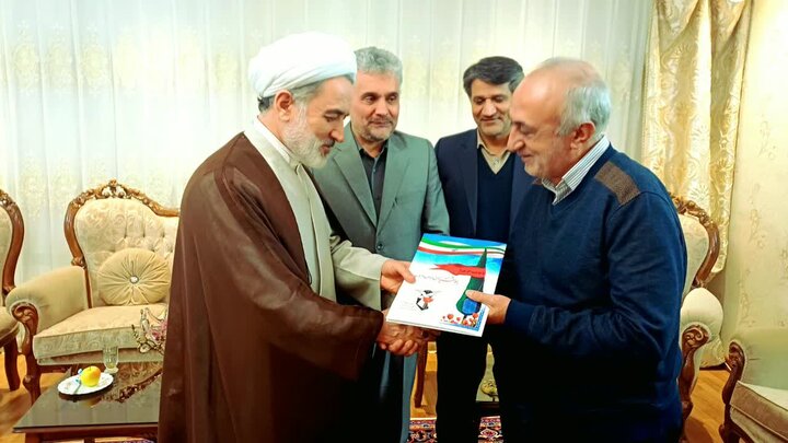  دیدار رئیس کل دادگستری استان اردبیل با جانبازان