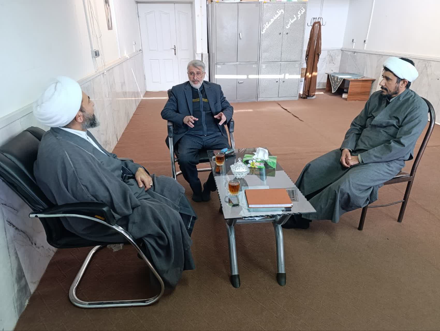 دیدار با رییس جدید مجمع رهروان امر به معروف و نهی از منکر خراسان جنوبی 