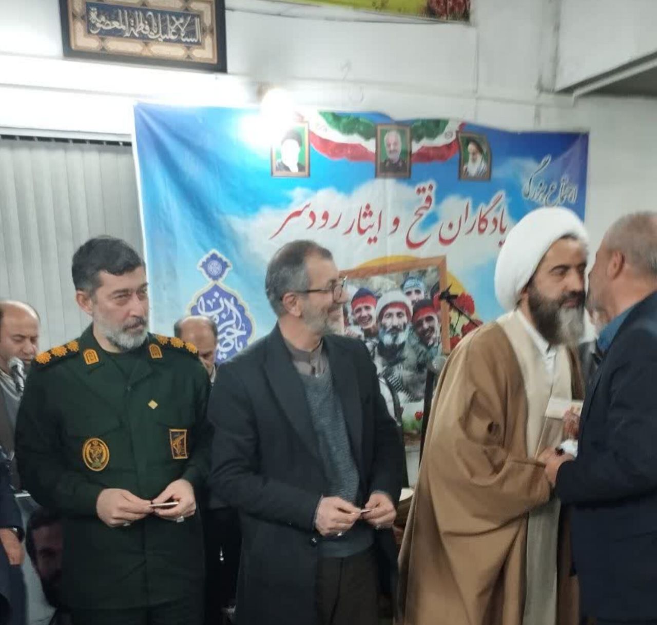 حضور دکتر صدیقی در جمع بزرگ ایثارگران شهرستان رودسر