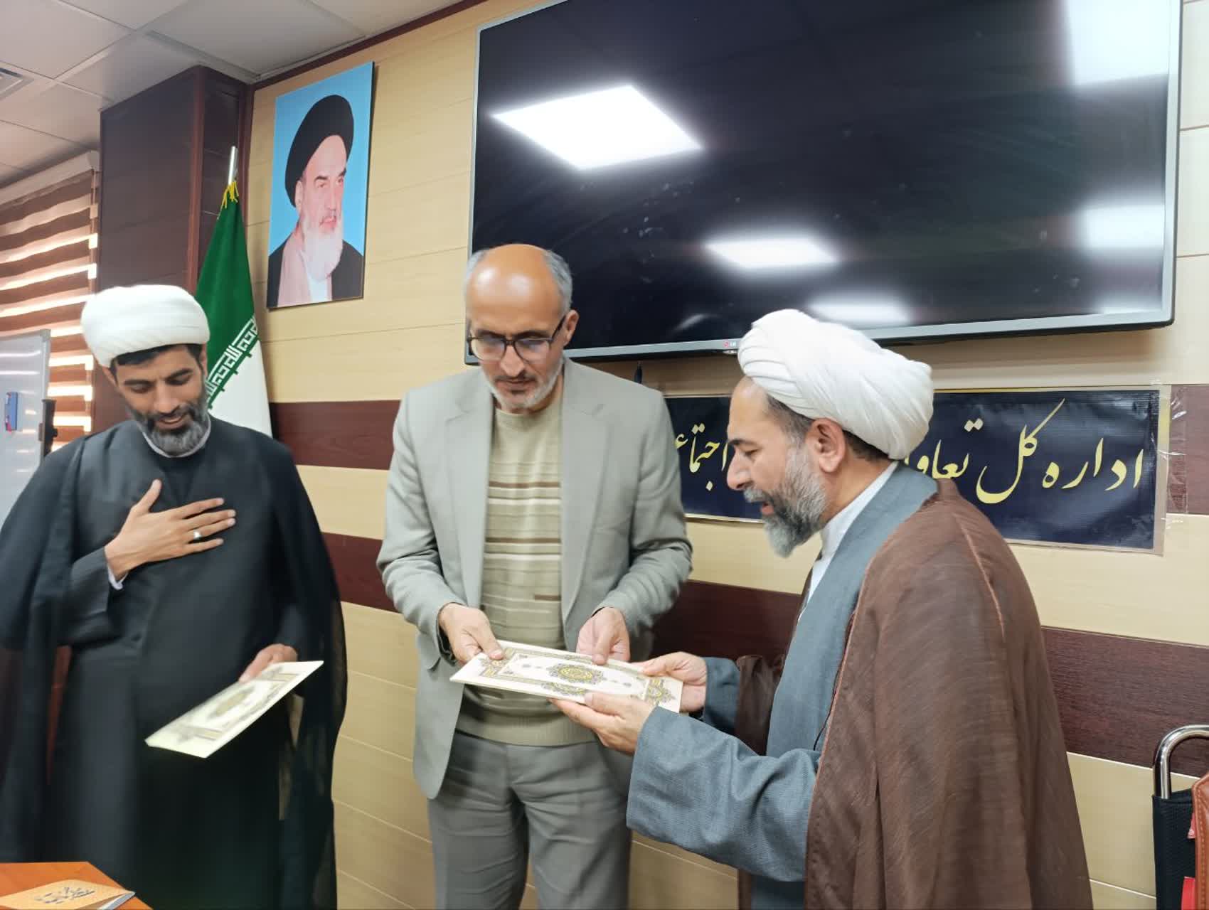 انتصاب رئیس، جانشین رئیس و دبیر شورای امربه‌معروف و نهی‌ازمنکر اداره‌کل تعاون، کار و رفاه اجتماعی استان