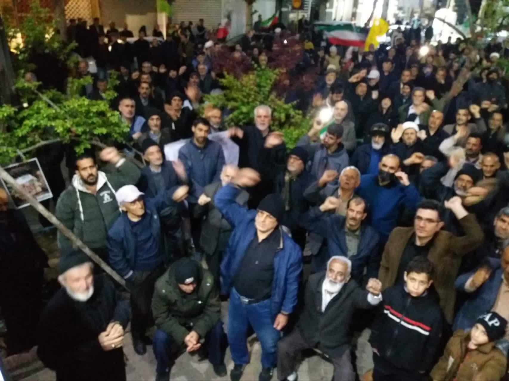 سخنرانی دبیر محترم ستاد امر به معروف و نهی از منکر استان گیلان در اجتماع مردم ولایتمدار شفت