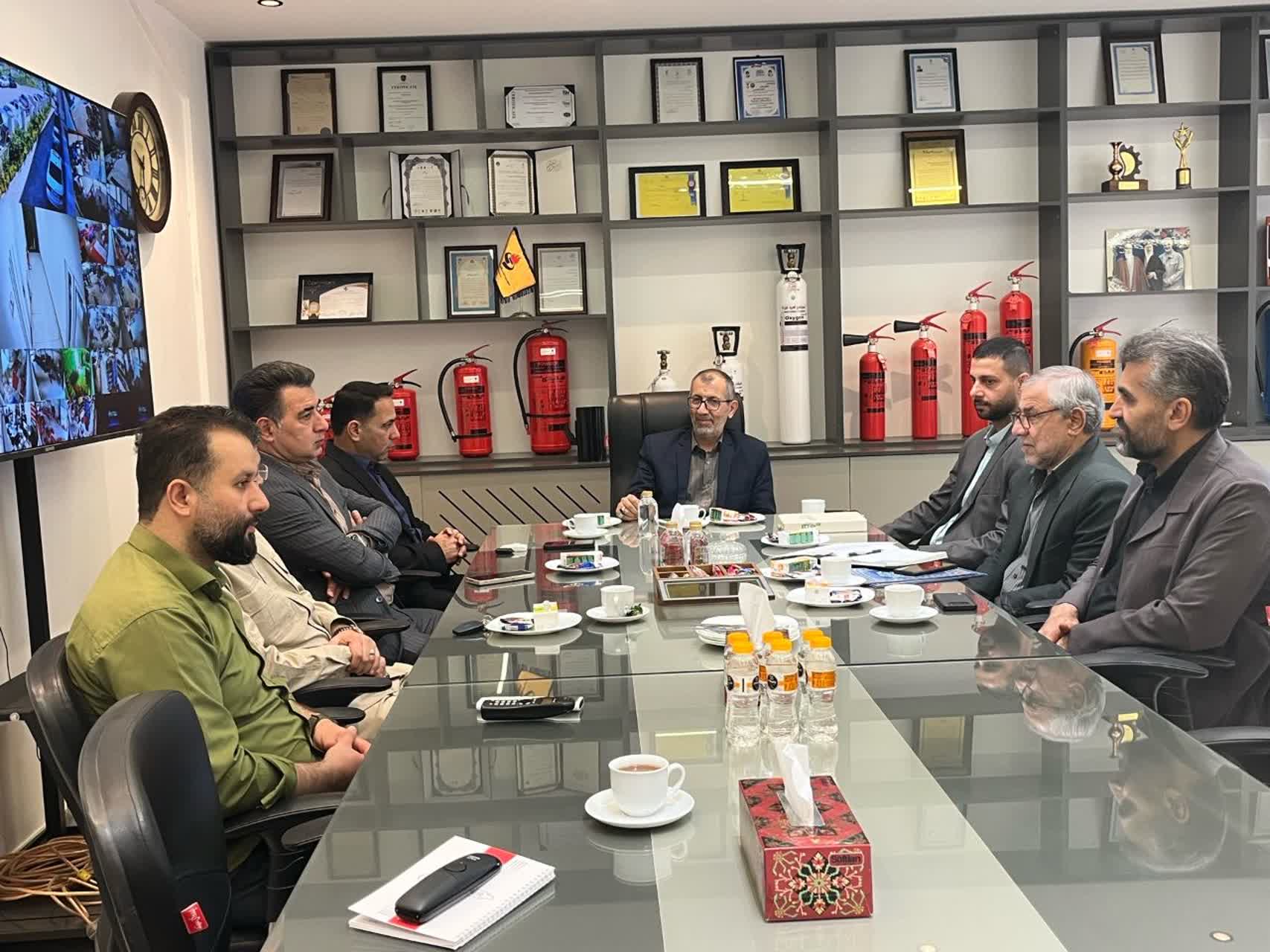 نشست معارفه رئیس و اعضای شورای امر به معروف و نهی از منکر شرکت سیلندر گاز از شرکت های صنعتی گیلان