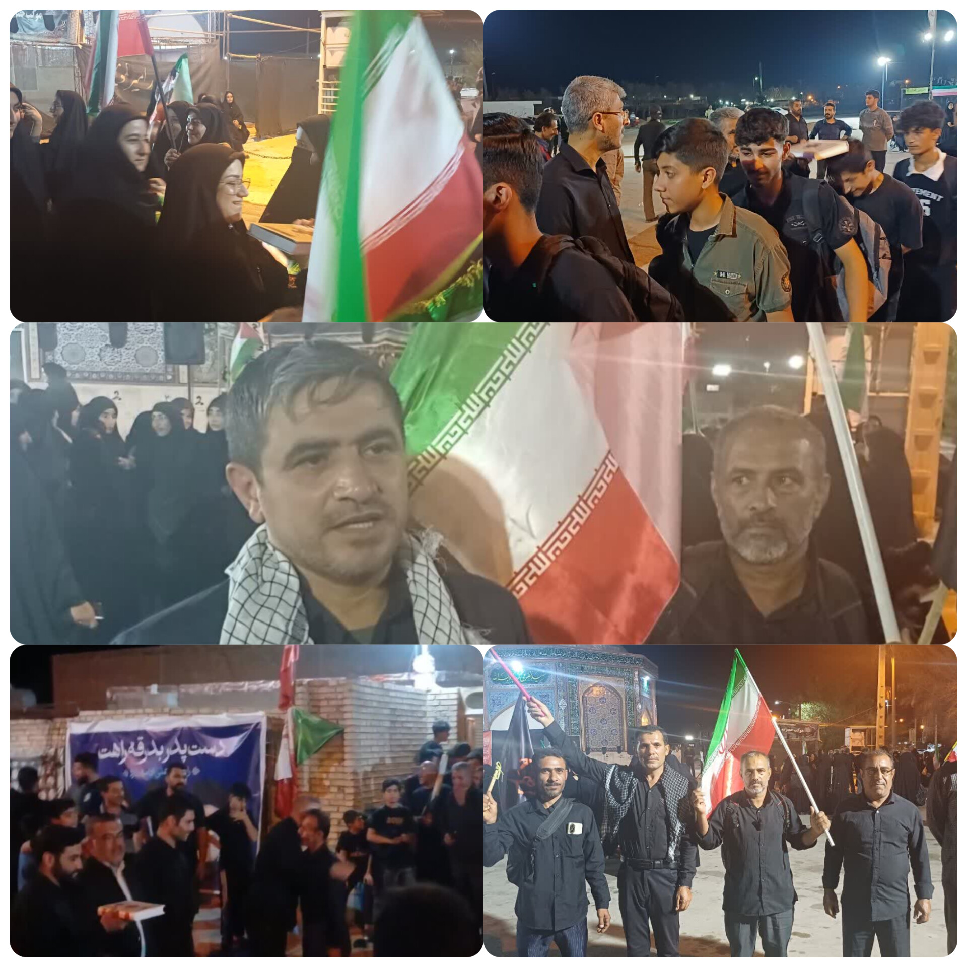 اعزام کاروان میثاق مردمی شهرستان هندیجان به تشییع رهبر شهید