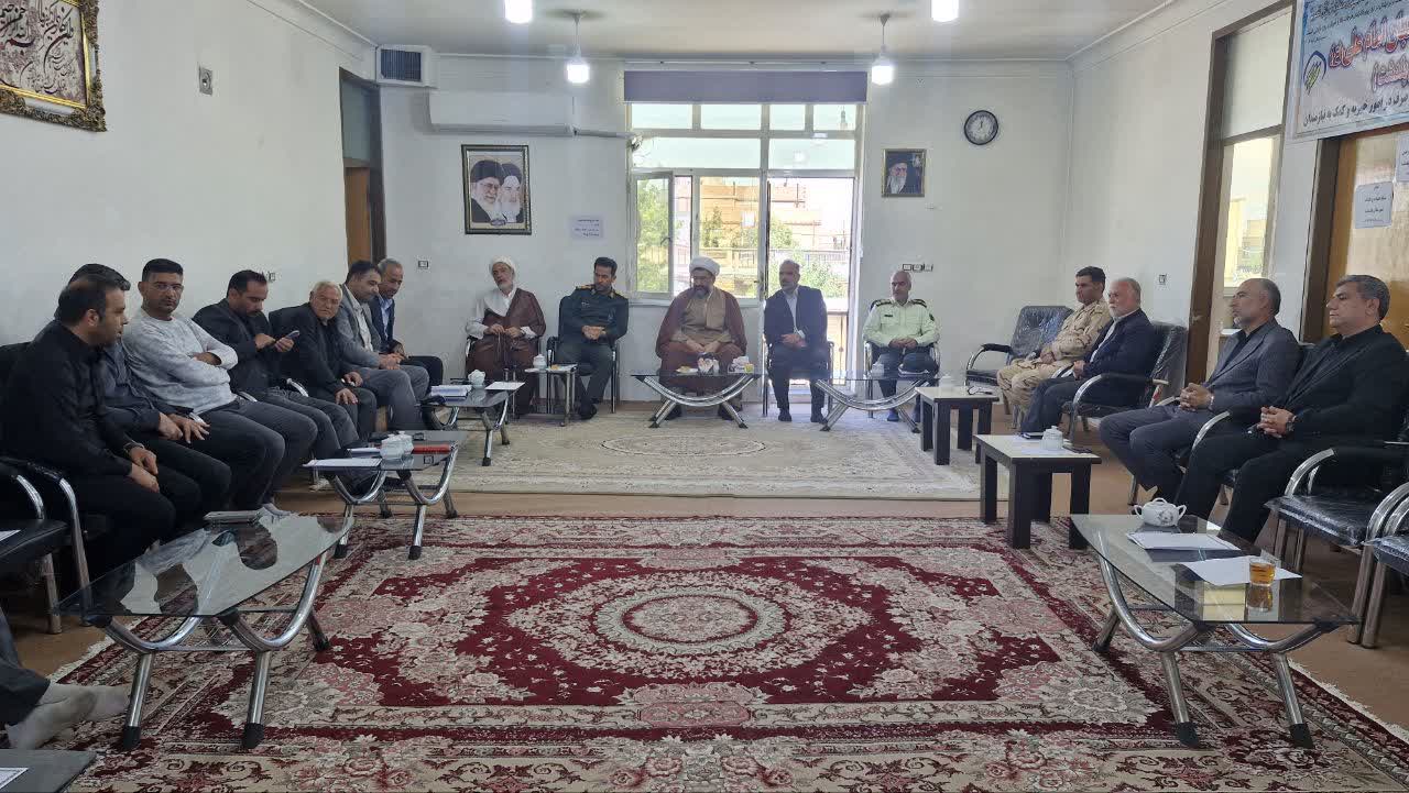 جلسه ستاد امر به معروف و نهی از منکر شهرستان پلدشت