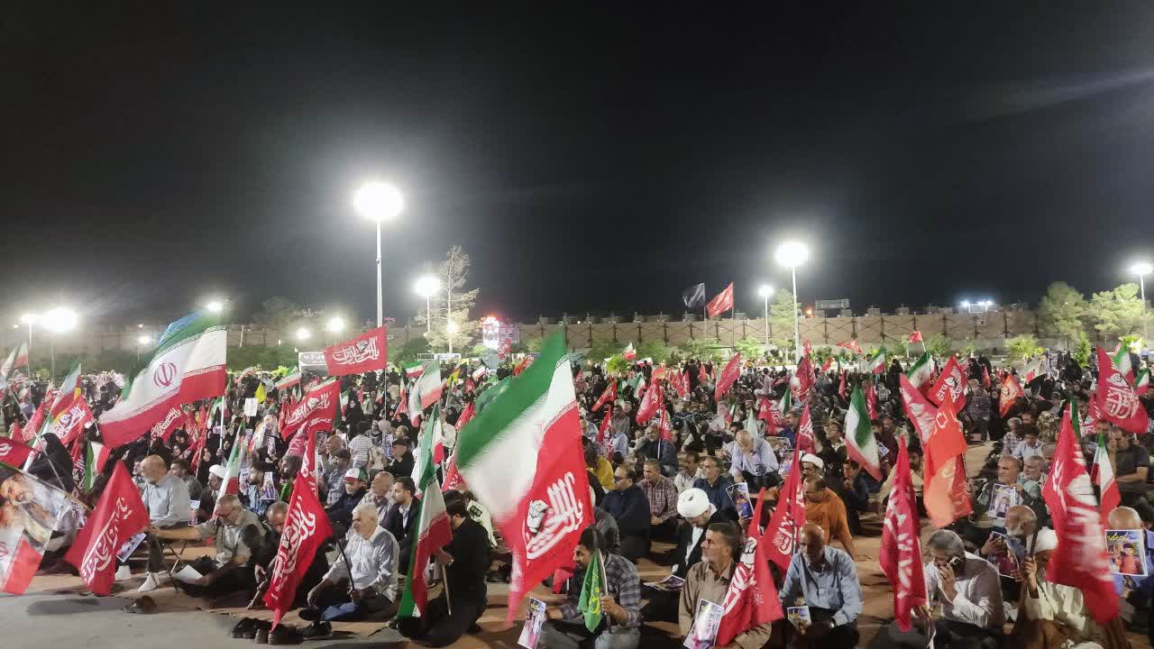 سخنرانی دبیر ستاد امر به معروف و نهی از منکر استان در تجمعات