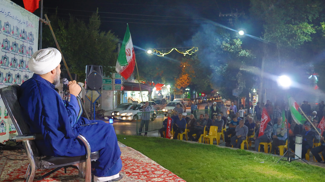 حضور دبیر ستاد امر به معروف و نهی از منکر استان در تجمعات شبانه فرخشهر
