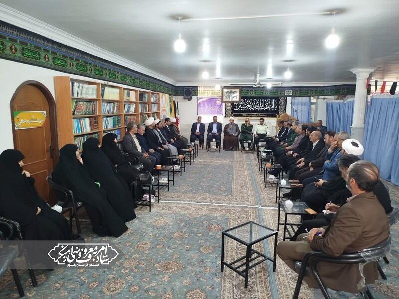 جلسه ماده ۲۰ اعضای ستاد امر به معروف و نهی از منکر در شهرستان بردسکن