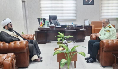 برگزاری دیدار و نشست دبیر ستاد امر به معروف با فرمانده فرجا.
