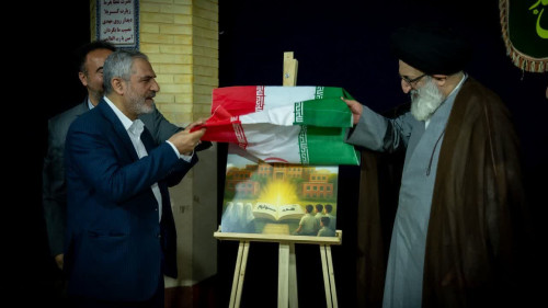 آیین رونمایی از طرح چهل مدرسه چهل درس