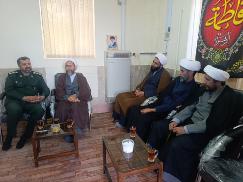 دیدار دبیر، معاونین و کارکنان ستاد امر به معروف و نهی از منکر استان با فرمانده ناحیه مقاومت بسیج سپاه شهرستان بیرجند.