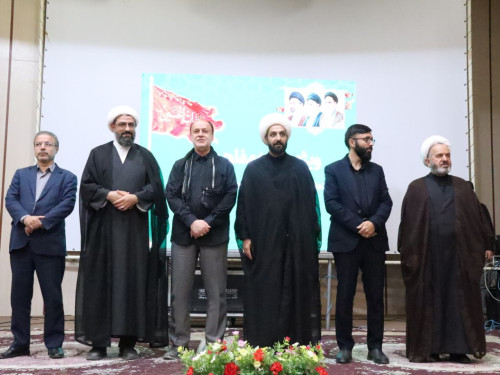 تجلیل از فعالان مدنی عرصه جنگ تحمیلی سوم در همدان 