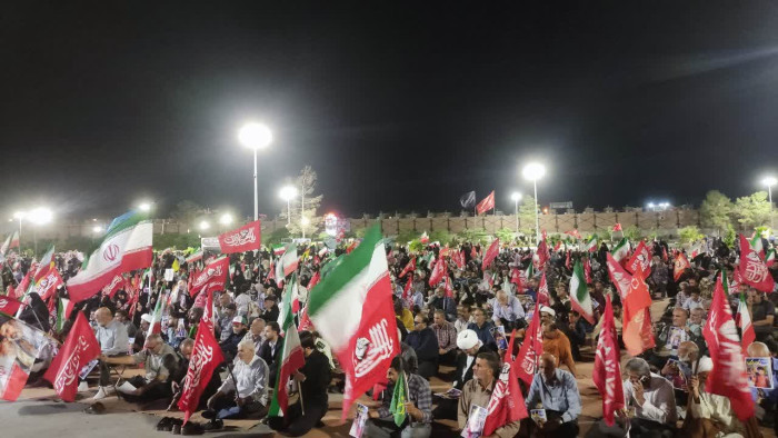 سخنرانی دبیر ستاد امر به معروف و نهی از منکر استان در تجمعات