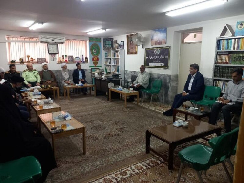 جلسه ماده ۲۰ اعضای ستاد امر به‌ معروف و نهی‌ از منکر در شهرستان گناباد