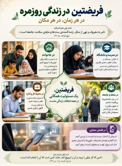 فریضتین در زندگی روزمره