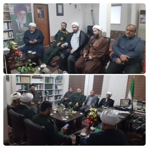 دبیر ستاد شهرستان نور با حضور رئیس ستاد شهرستان و مسئولین شهری معارفه شد